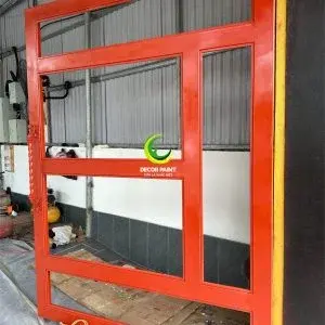 Sơn chống rỉ, chống ăn mòn trên sắt mạ kẽm, nhôm, đồng, inox màu đỏ oxit
