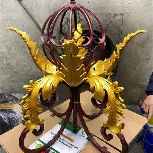1.0 Kg - Màu vẽ nhũ vàng A01 vàng gold