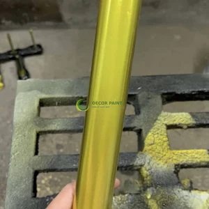 1.2 Kg - Sơn giả vàng bộ hỗn hợp trên ống kim loại