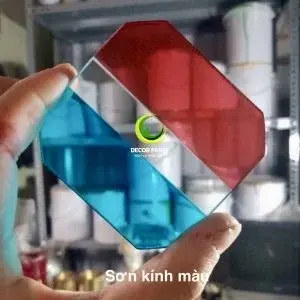Sơn kính ngoài trời 2 thành phần các màu Decor Paint