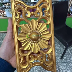 1.0 Kg - Sơn nhũ ca may vàng nghệ sơn hoa văn gỗ, nhựa, kim loại