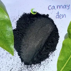 Bột nhũ ca may đen pha sơn bóng