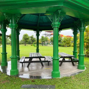 1.0 Kg - Sơn 15 in 1 Decor Paint màu xanh lá non ngoài trời
