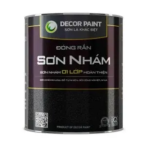 0.2 Kg - Đóng rắn sơn nhám sần