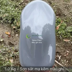 1 Kg - Sơn sắt mạ kẽm màu ghi vừa (DCP-M-004)