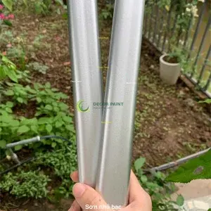 1.0 Kg - Sơn nhũ bạc 2 thành phần