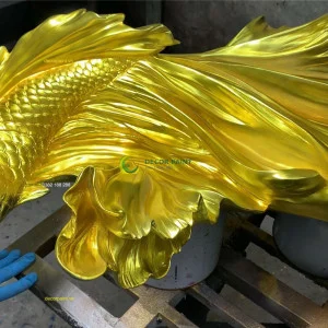 1.0 Kg - Sơn nhũ vàng 24K 1 thành phần A11 sơn tượng composite