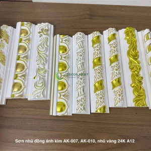 Bút vẽ giả vàng ánh kim AK-001 vàng gold 24K