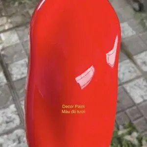 1.0 Kg - Sơn kính chống trầy xước màu đỏ tươi