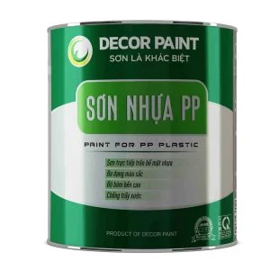1.0 Kg - Sơn nhựa PP trắng bóng