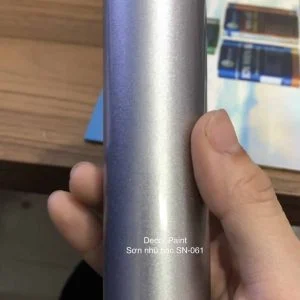 1.0 Kg - Sơn nhũ bạc 2 thành phần sơn mọi chất liệu