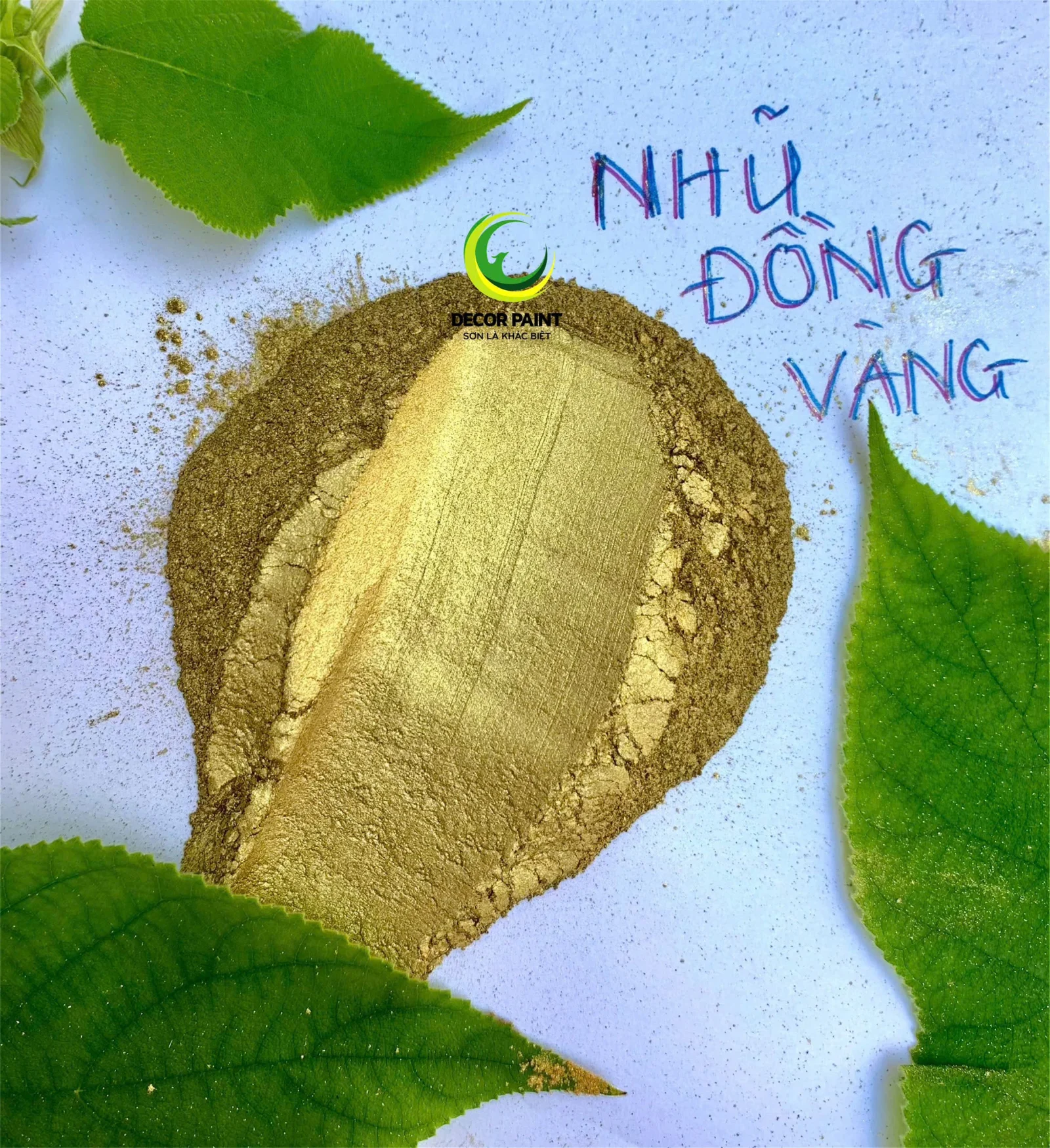 Bột nhũ đồng vàng