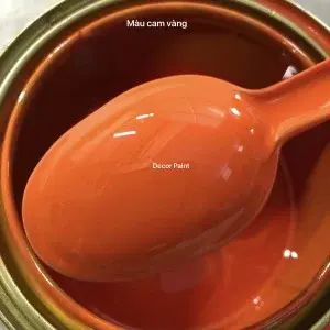 1.0 Kg – Sơn kính chống trầy xước màu cam vàng