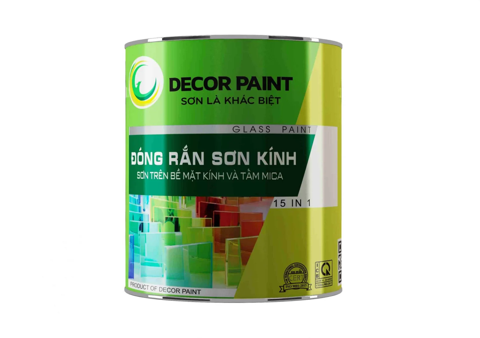 0.2 Kg - Đóng rắn sơn kính