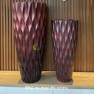 Sơn nhũ ca may đỏ rượu chậu cảnh