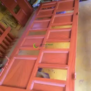 1.0 Lít - Màu vẽ giả gỗ tone cánh gián trên cửa sắt và kim loại