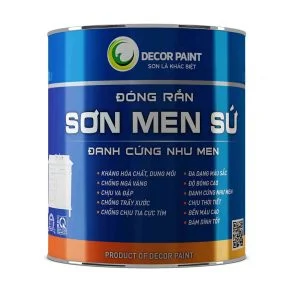 0.2 Kg - Đóng rắn sơn men