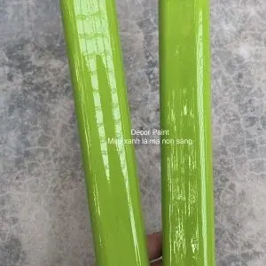 1.0 Kg - Sơn 15 in 1 Decor Paint màu xanh lá mạ non sáng trên kim loại