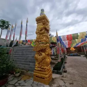 1.0 Kg - Sơn nhũ vàng 24K cho chùa chiền