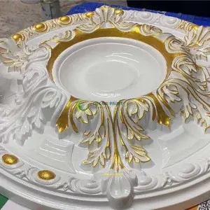 1 Kg - Sơn nhũ vàng 24K A07 vàng gold nhạt cho phào chỉ