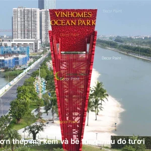 1.0 Kg - Sơn 15 in 1 ngoài trời cho bê tông, sắt thép Decor Paint
