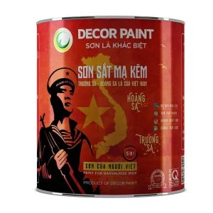 1.2 Kg BHH - Sơn sắt mạ kẽm bộ hỗn hợp xingfa ghi đậm mờ