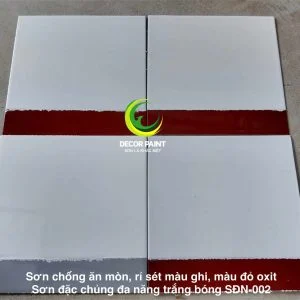 Sơn chống ăn mòn, rỉ sét kết hợp sơn đặc chủng đa năng Decor Paint