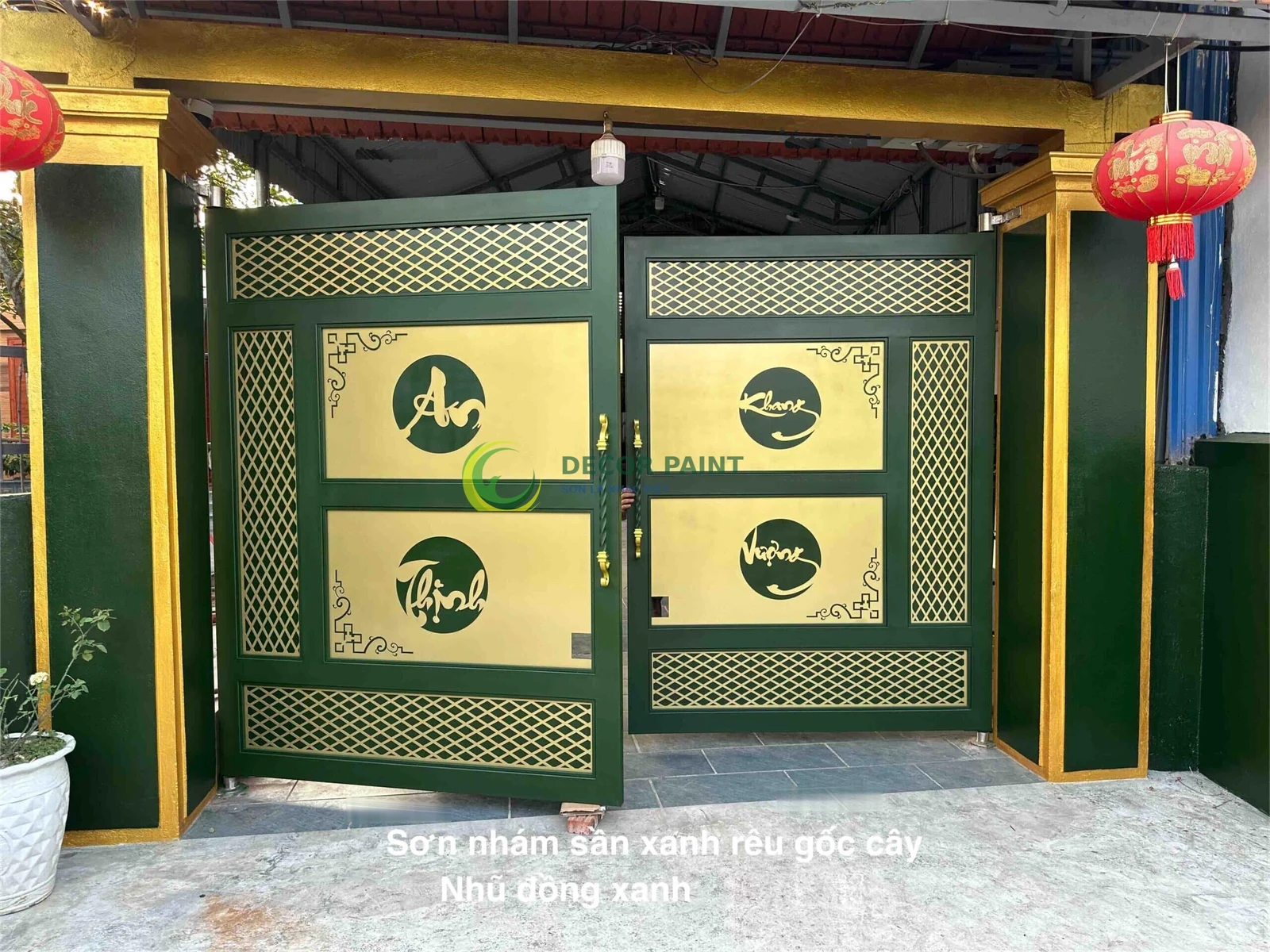 Sơn nhũ đồng xanh SN-045 Decor Paint