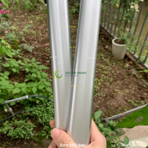 1.0 Kg - Sơn nhũ bạc 2 thành phần