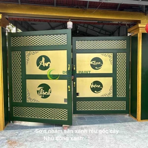 Sơn nhám sần màu xanh rêu gốc cây Decor Paint