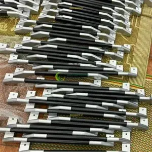 1.0 Kg - Sơn nhũ đồng ca may màu đen sơn tay nắm cửa