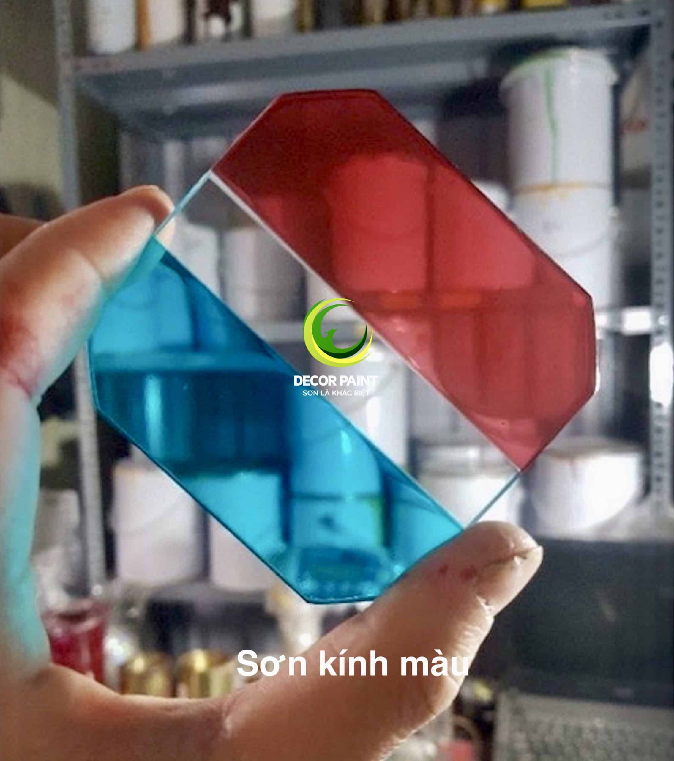 Sơn kính ngoài trời 2 thành phần các màu Decor Paint
