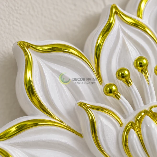 Bút vẽ giả vàng ánh kim AK-001 vàng gold 24K (BV-AK-001-P88798) — Cận cánh sen